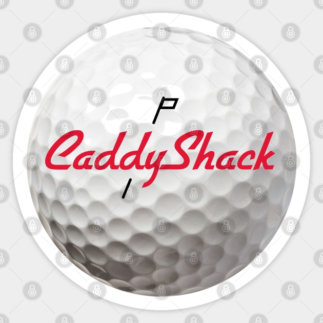 Caddyshack Golf Ball Caddyshack Sticker TeePublic